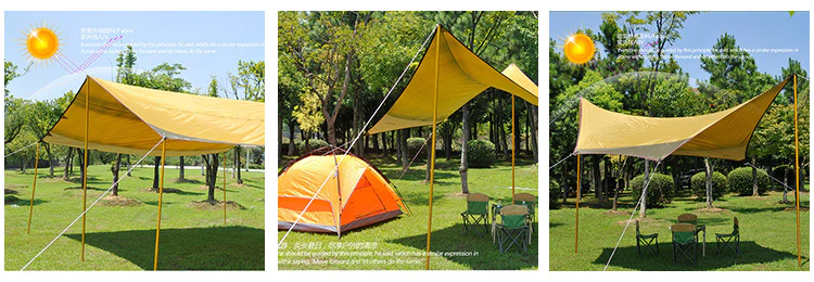 Cheap Goat Tents Multifunction Tent Rope Reflective Tent Line Parachute Cord Lanyard Outdoor Camping Hiking Durable Tent Accessories   
